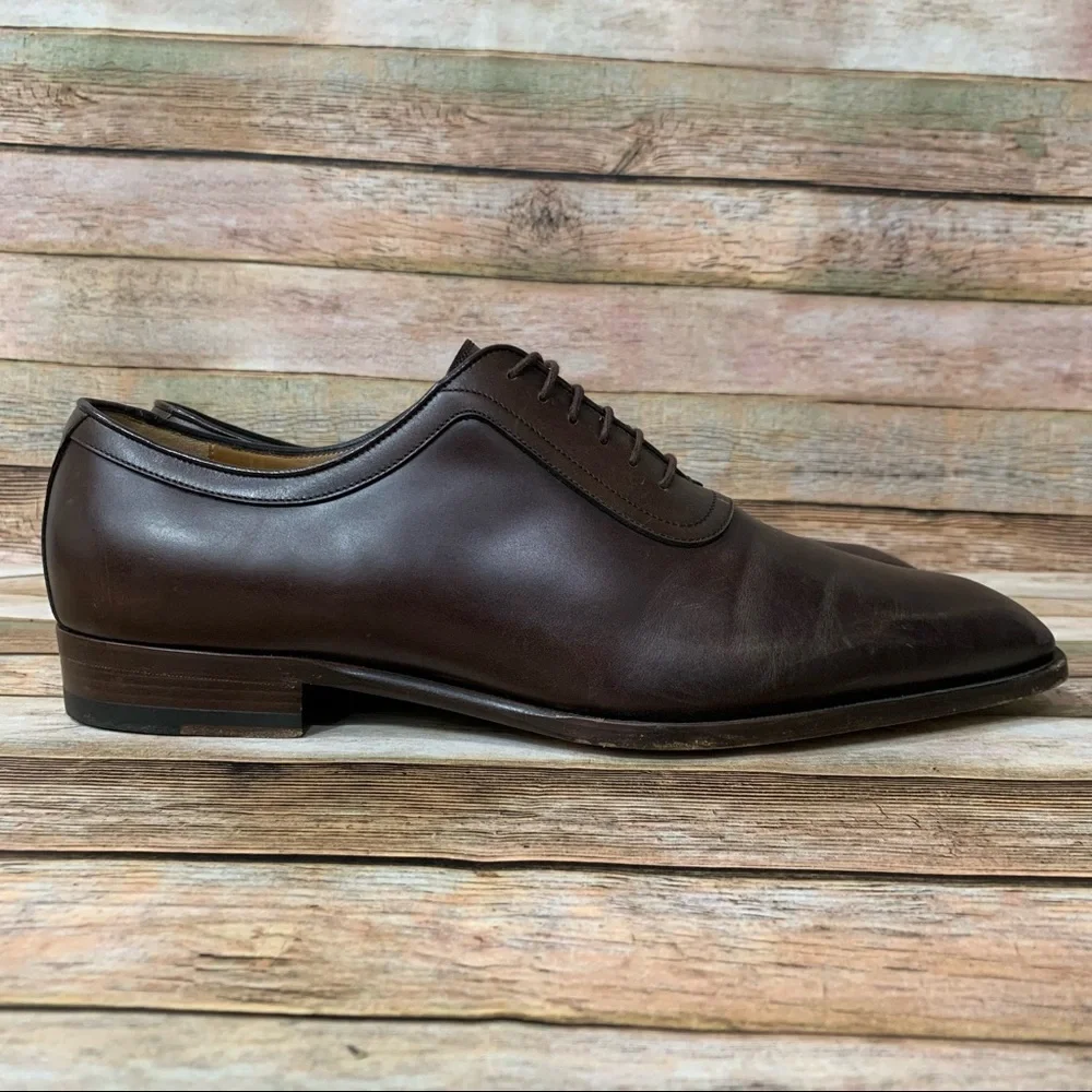 Gucci Plain Toe Oxford Shoes